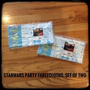 ❤️3/$15 Star Wars Episode 1 Party Tablecloths (2)